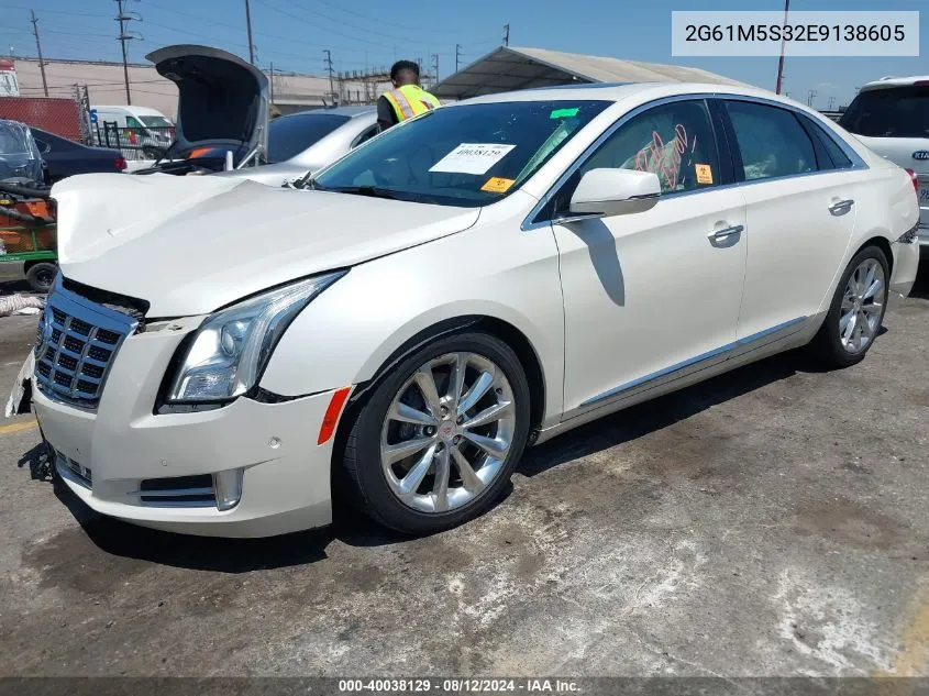 2014 Cadillac Xts Luxury VIN: 2G61M5S32E9138605 Lot: 40038129