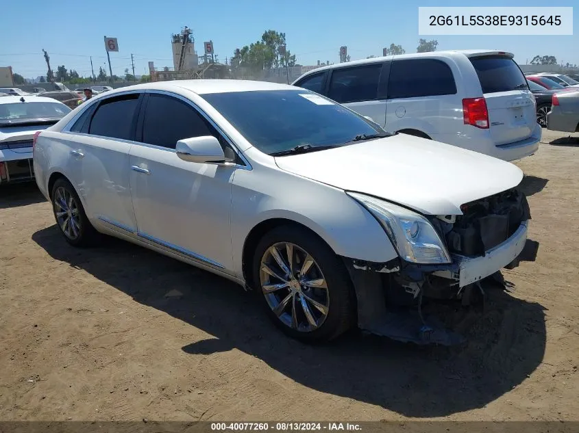 2G61L5S38E9315645 2014 Cadillac Xts Standard