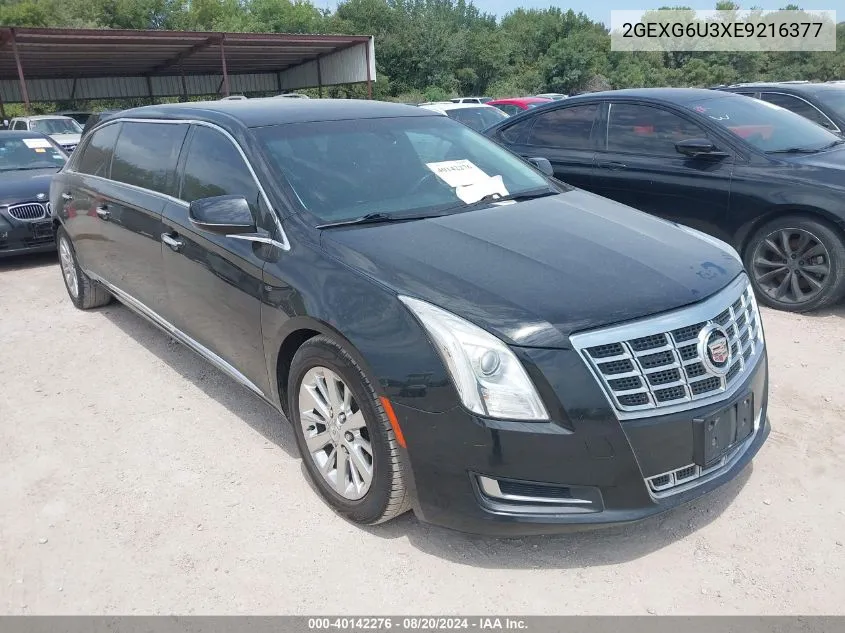 2GEXG6U3XE9216377 2014 Cadillac Xts V4U Coachbuilder Limousine