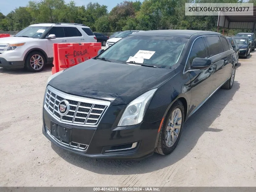 2GEXG6U3XE9216377 2014 Cadillac Xts V4U Coachbuilder Limousine