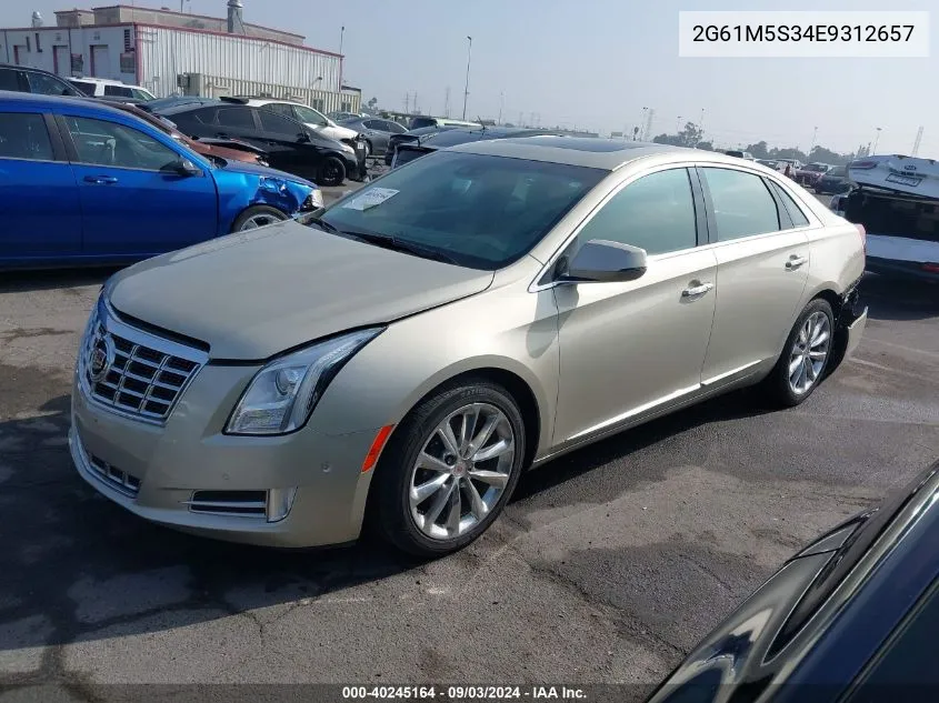 2014 Cadillac Xts Luxury VIN: 2G61M5S34E9312657 Lot: 40245164