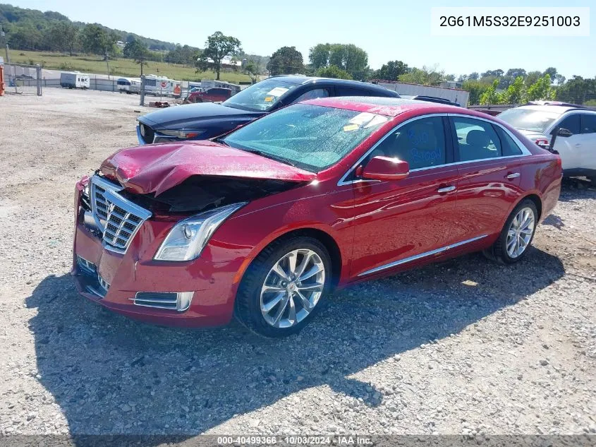 2014 Cadillac Xts Luxury VIN: 2G61M5S32E9251003 Lot: 40499366