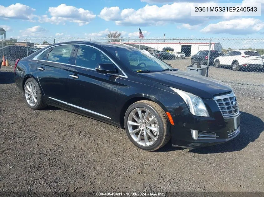 2014 Cadillac Xts Luxury VIN: 2G61M5S31E9240543 Lot: 40549491