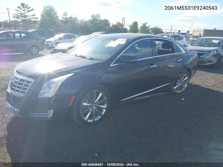 2014 Cadillac Xts Luxury VIN: 2G61M5S31E9240543 Lot: 40549491