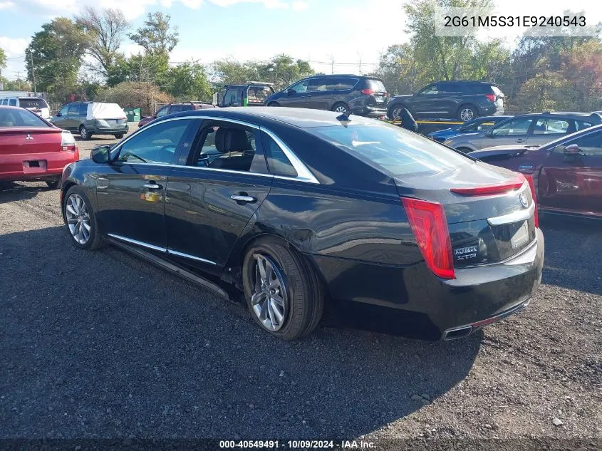 2014 Cadillac Xts Luxury VIN: 2G61M5S31E9240543 Lot: 40549491