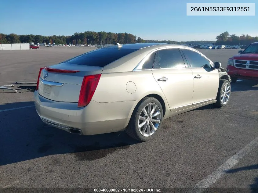 2014 Cadillac Xts Luxury VIN: 2G61N5S33E9312551 Lot: 40639052