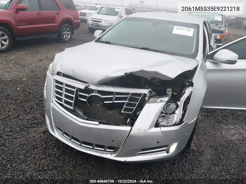 2014 Cadillac Xts Luxury VIN: 2G61M5S35E9221218 Lot: 40645708