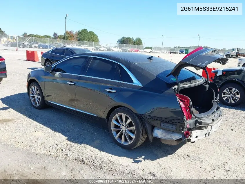 2014 Cadillac Xts Luxury VIN: 2G61M5S33E9215241 Lot: 40651164