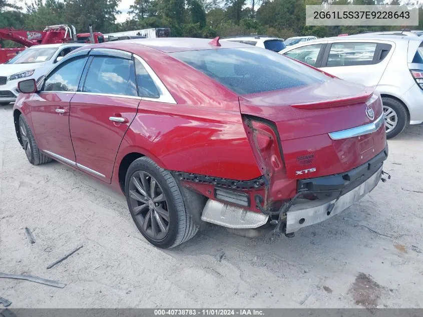 2014 Cadillac Xts Standard VIN: 2G61L5S37E9228643 Lot: 40738783