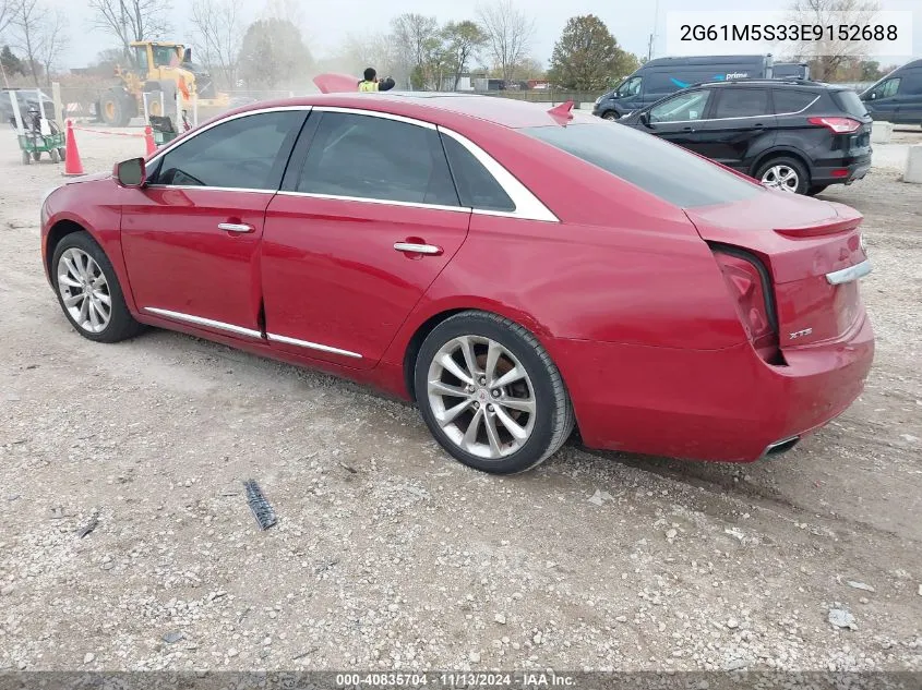 2014 Cadillac Xts Luxury VIN: 2G61M5S33E9152688 Lot: 40835704