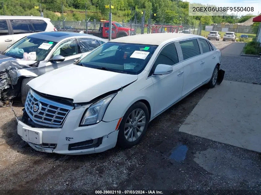 2GEXG6U38F9550408 2015 Cadillac Xts V4U Coachbuilder Limousine