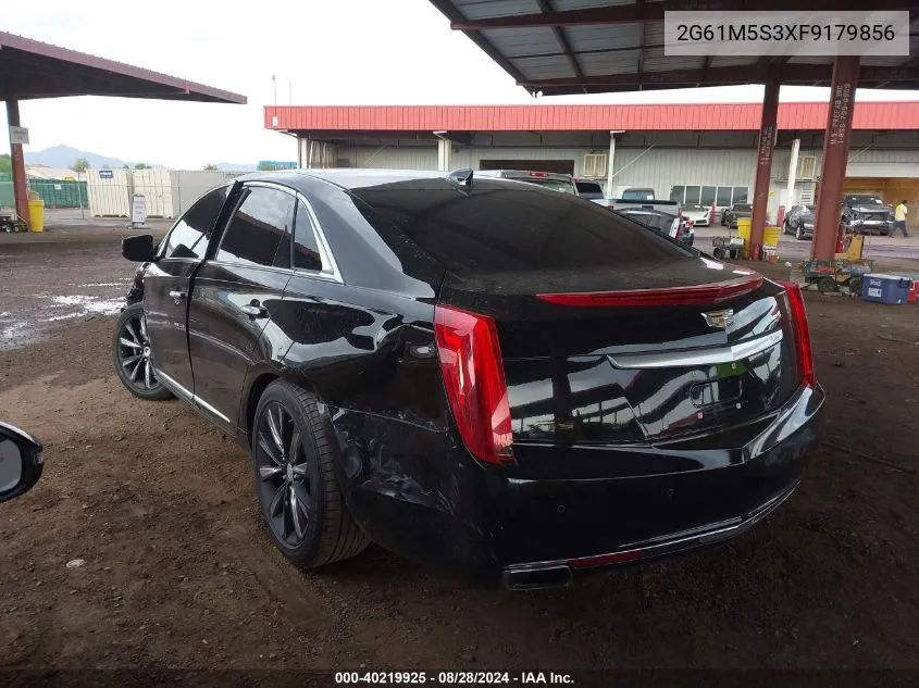 2015 Cadillac Xts Luxury VIN: 2G61M5S3XF9179856 Lot: 40219925