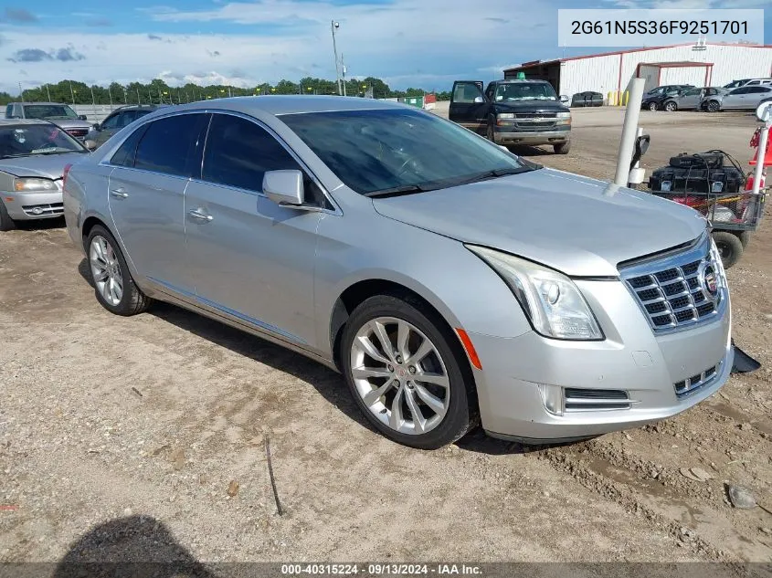 2G61N5S36F9251701 2015 Cadillac Xts Luxury