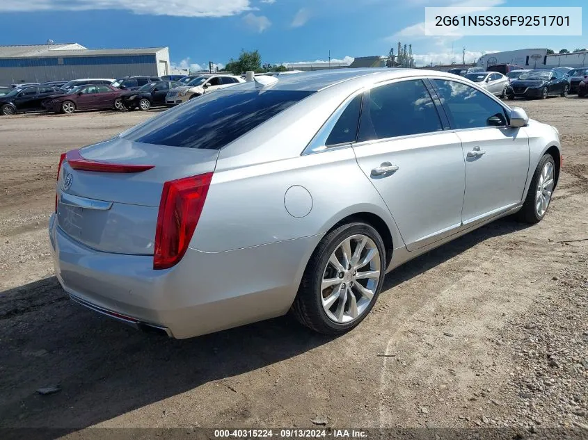 2G61N5S36F9251701 2015 Cadillac Xts Luxury