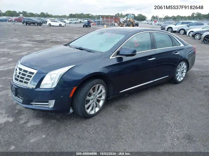 2G61M5S37F9182648 2015 Cadillac Xts Luxury