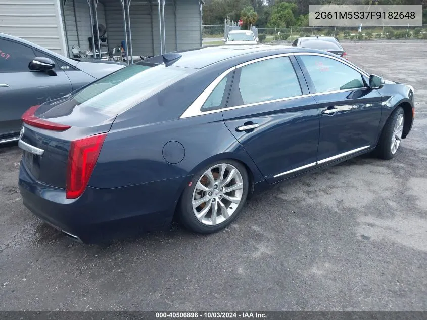 2G61M5S37F9182648 2015 Cadillac Xts Luxury