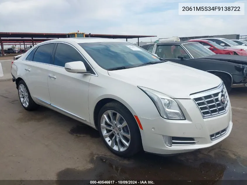 2015 Cadillac Xts Luxury VIN: 2G61M5S34F9138722 Lot: 40546617