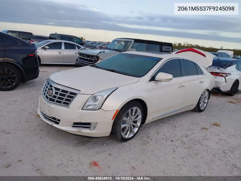 2015 Cadillac Xts Luxury VIN: 2G61M5S37F9245098 Lot: 40634910