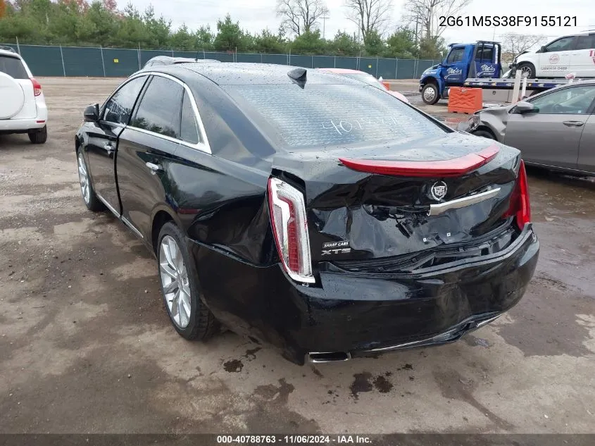 2015 Cadillac Xts Luxury VIN: 2G61M5S38F9155121 Lot: 40788763