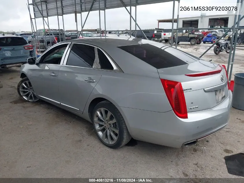 2015 Cadillac Xts Luxury VIN: 2G61M5S30F9203078 Lot: 40813216