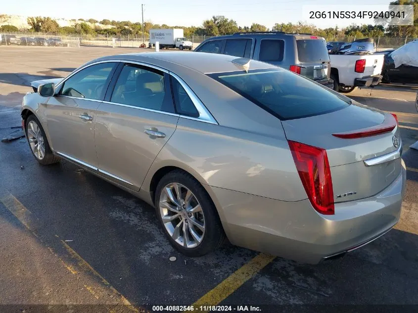 2015 Cadillac Xts Luxury VIN: 2G61N5S34F9240941 Lot: 40882546