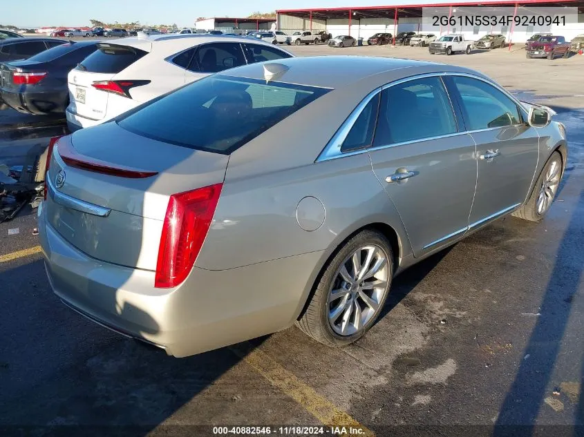 2015 Cadillac Xts Luxury VIN: 2G61N5S34F9240941 Lot: 40882546