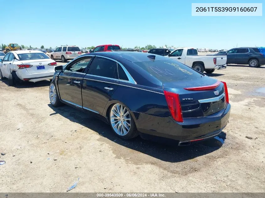 2016 Cadillac Xts Platinum VIN: 2G61T5S39G9160607 Lot: 39543509