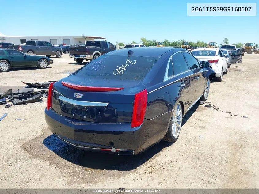 2016 Cadillac Xts Platinum VIN: 2G61T5S39G9160607 Lot: 39543509