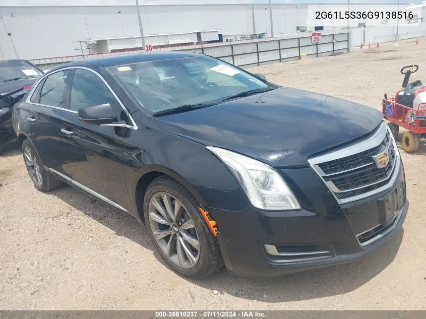 2016 Cadillac Xts Standard VIN: 2G61L5S36G9138516 Lot: 39810237