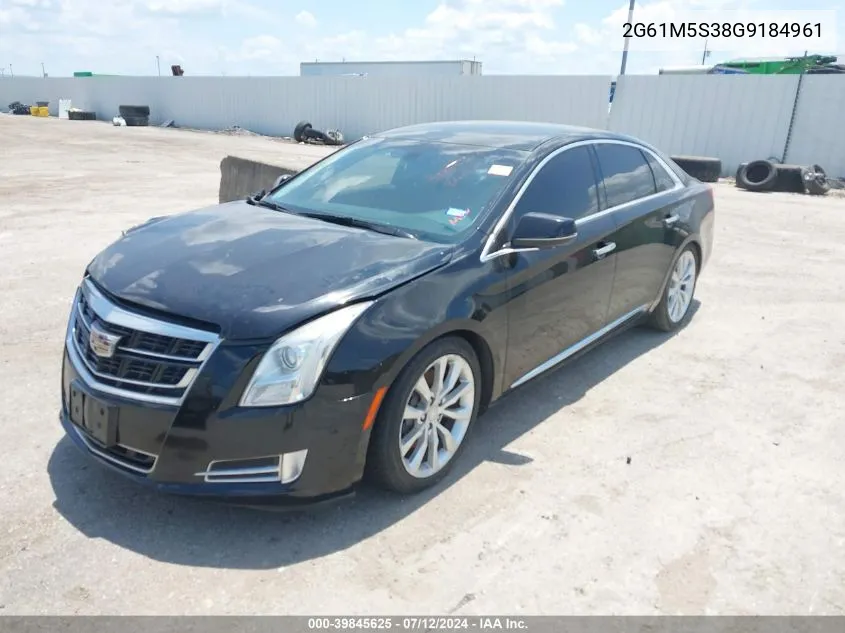 2016 Cadillac Xts Luxury Collection VIN: 2G61M5S38G9184961 Lot: 39845625