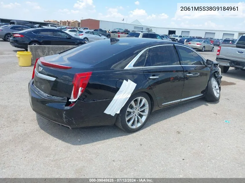 2016 Cadillac Xts Luxury Collection VIN: 2G61M5S38G9184961 Lot: 39845625