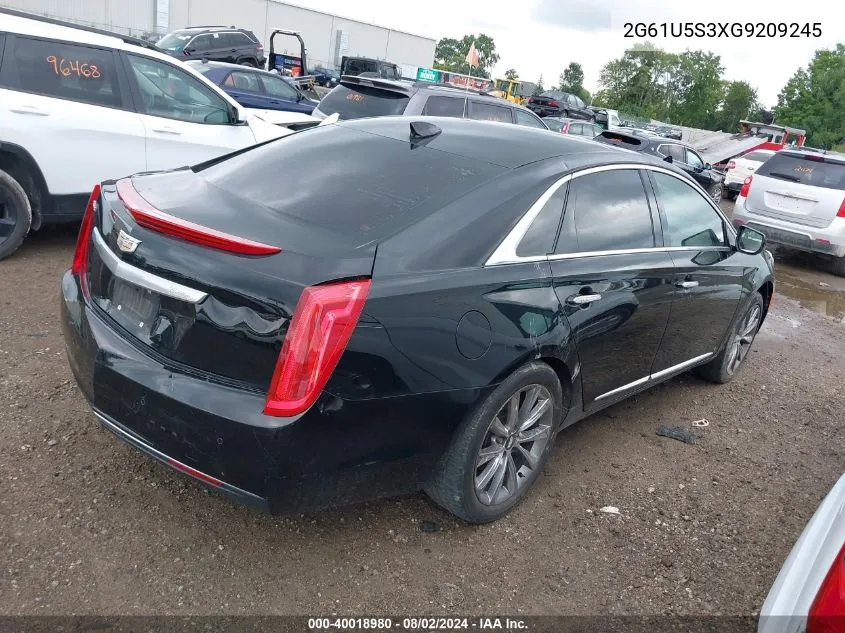 2016 Cadillac Xts W20 Livery Package VIN: 2G61U5S3XG9209245 Lot: 40018980