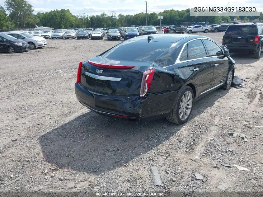 2016 Cadillac Xts Luxury Collection VIN: 2G61N5S34G9183030 Lot: 40149979