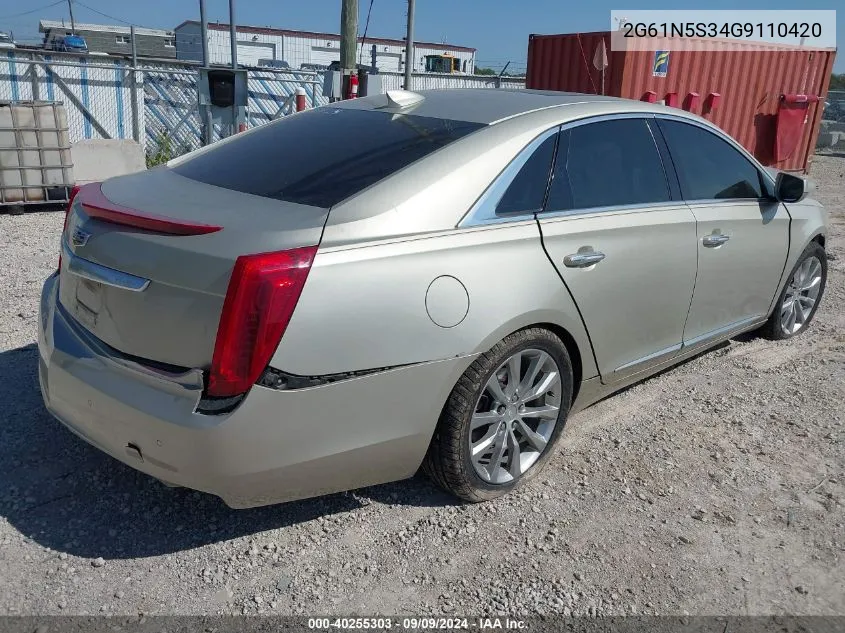 2G61N5S34G9110420 2016 Cadillac Xts Luxury Collection