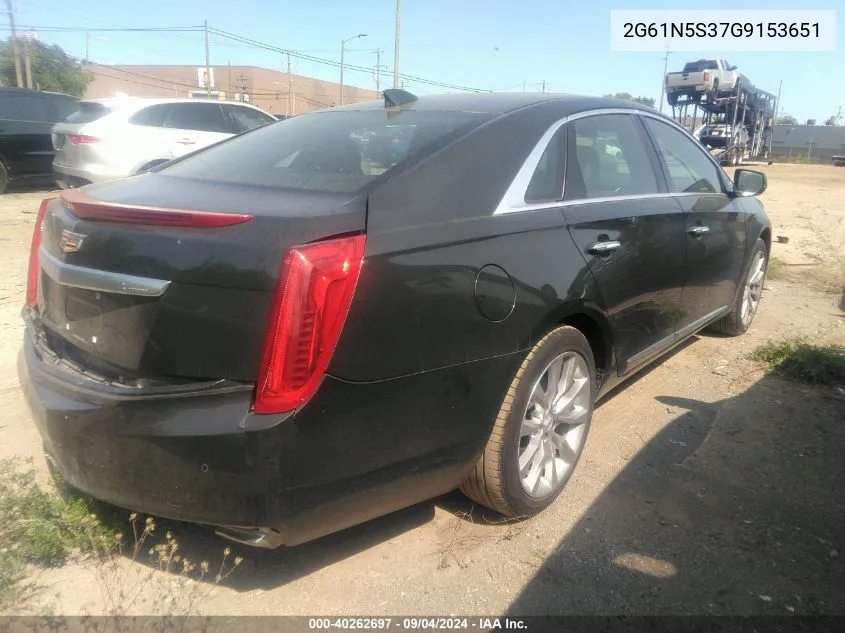 2016 Cadillac Xts Luxury Collection VIN: 2G61N5S37G9153651 Lot: 40262697