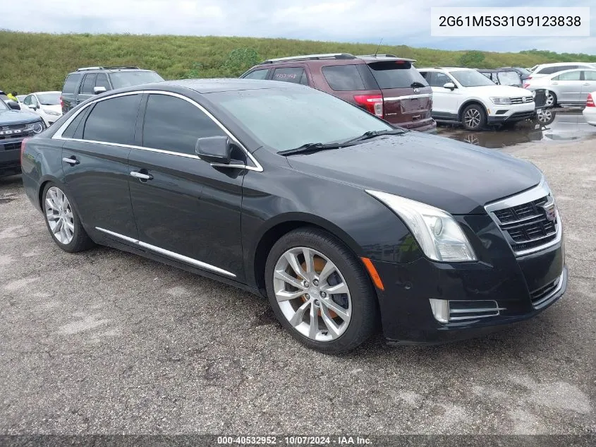 2016 Cadillac Xts Luxury Collection VIN: 2G61M5S31G9123838 Lot: 40532952