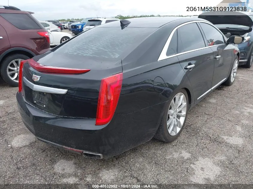 2016 Cadillac Xts Luxury Collection VIN: 2G61M5S31G9123838 Lot: 40532952