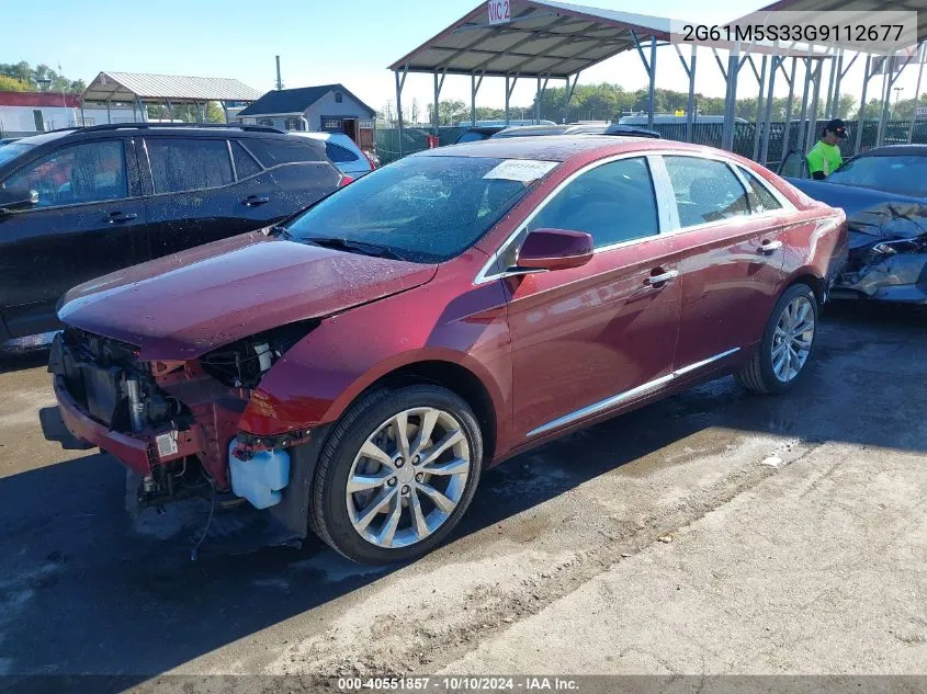 2016 Cadillac Xts Luxury Collection VIN: 2G61M5S33G9112677 Lot: 40551857