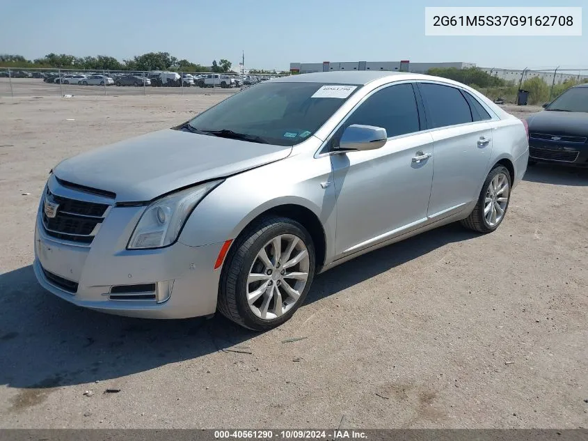 2016 Cadillac Xts Luxury Collection VIN: 2G61M5S37G9162708 Lot: 40561290