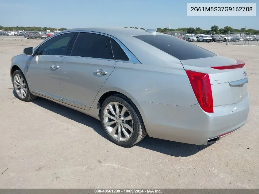 2016 Cadillac Xts Luxury Collection VIN: 2G61M5S37G9162708 Lot: 40561290