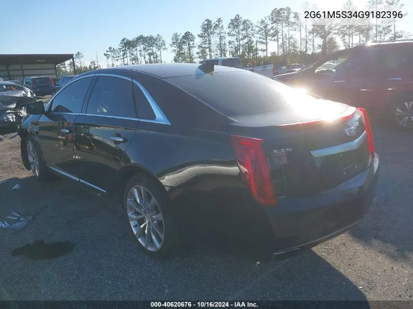 2016 Cadillac Xts Luxury Collection VIN: 2G61M5S34G9182396 Lot: 40620676