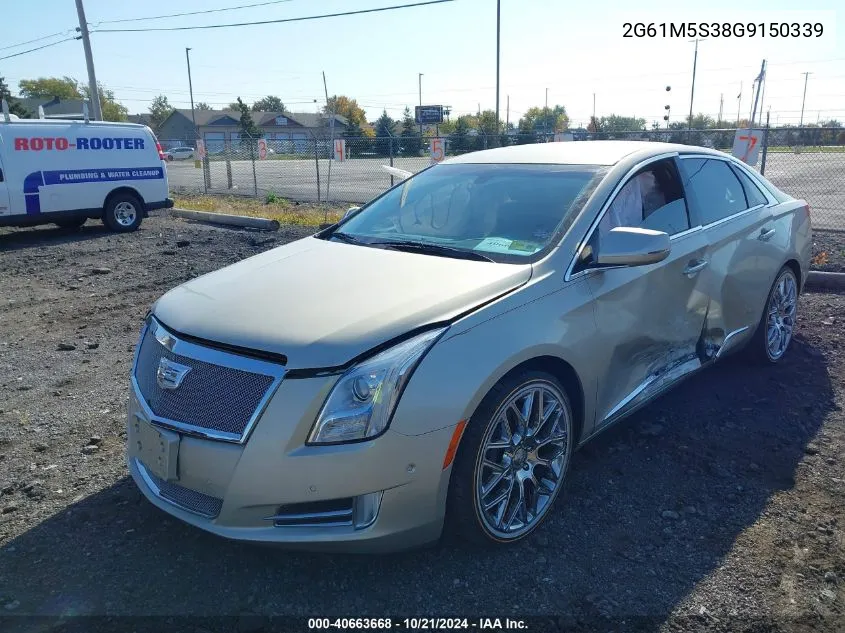 2016 Cadillac Xts Luxury Collection VIN: 2G61M5S38G9150339 Lot: 40663668