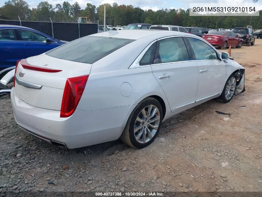 2016 Cadillac Xts Luxury Collection VIN: 2G61M5S31G9210154 Lot: 40727385