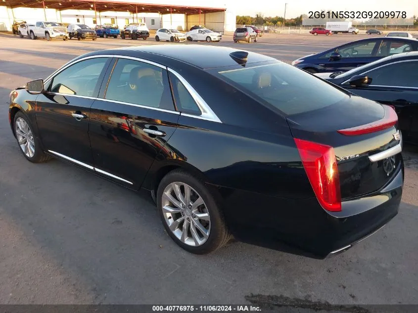 2016 Cadillac Xts Luxury Collection VIN: 2G61N5S32G9209978 Lot: 40776975