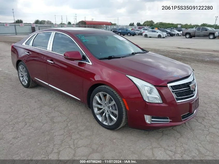 2016 Cadillac Xts Premium Collection VIN: 2G61P5S35G9122280 Lot: 40786240