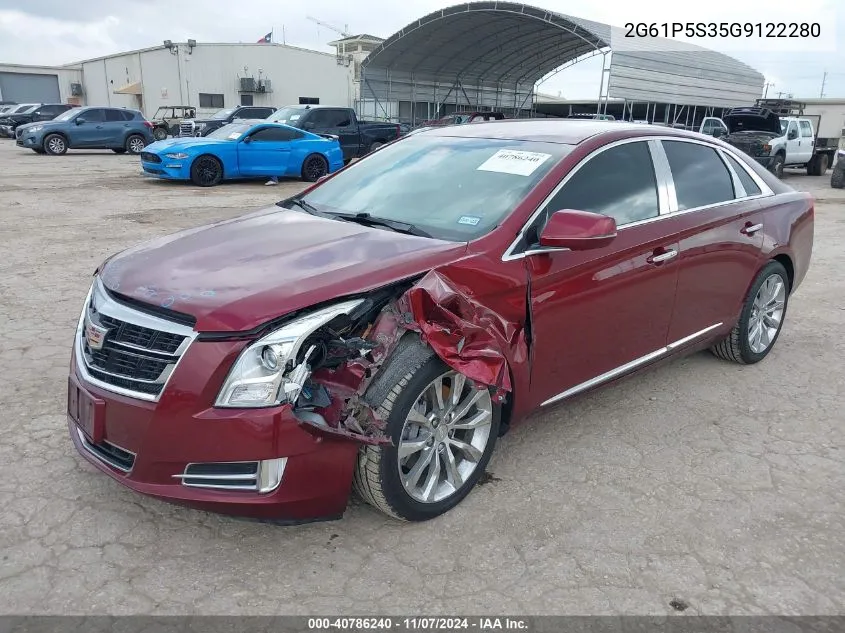 2016 Cadillac Xts Premium Collection VIN: 2G61P5S35G9122280 Lot: 40786240