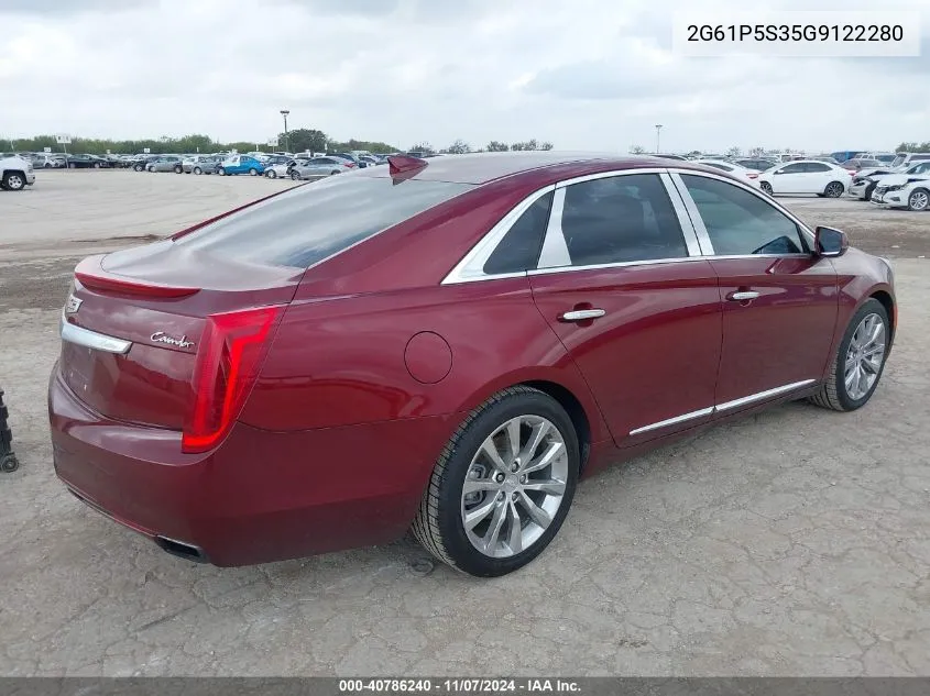 2016 Cadillac Xts Premium Collection VIN: 2G61P5S35G9122280 Lot: 40786240