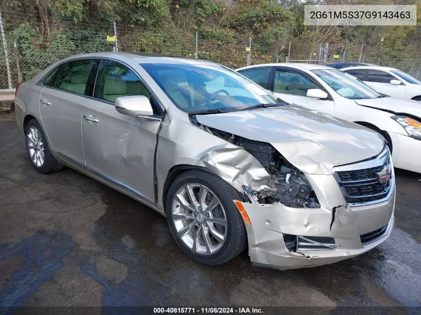 2016 Cadillac Xts Luxury Collection VIN: 2G61M5S37G9143463 Lot: 40815771