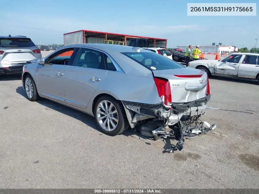 2G61M5S31H9175665 2017 Cadillac Xts Luxury