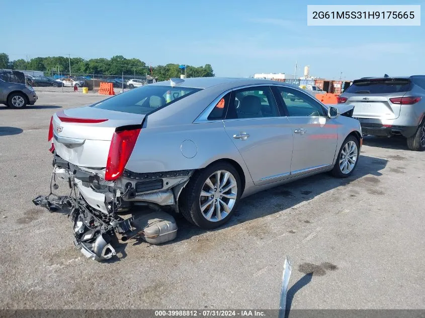 2G61M5S31H9175665 2017 Cadillac Xts Luxury